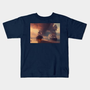 Sea Battle Kids T-Shirt